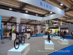 自転車メーカー『BIRD』のブース 自転車メーカー『BIRD』のブース